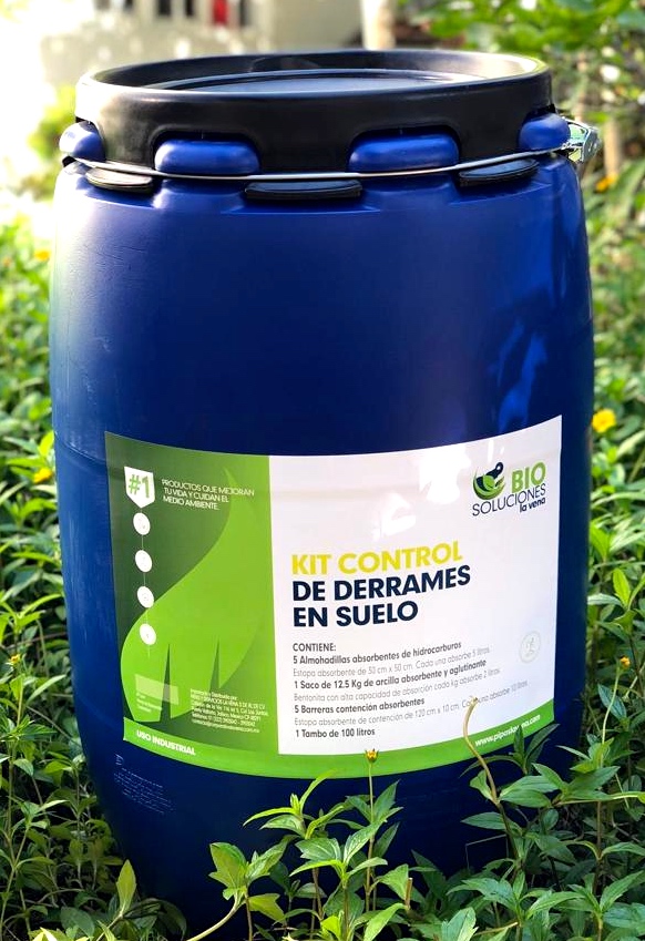Kit control de derrames en suelo