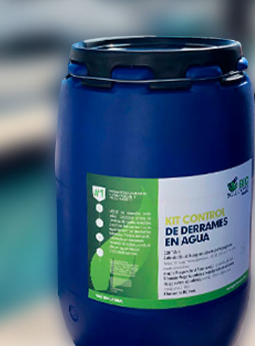 Kit control de derrames en agua